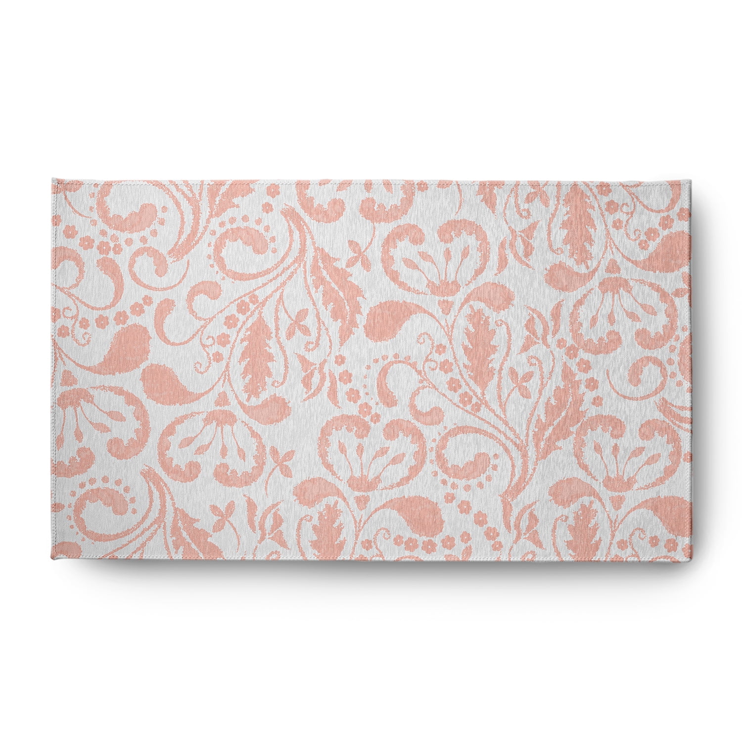 3' x 5' Simply Daisy Aurora French Country Chenille Area Rug, Blush