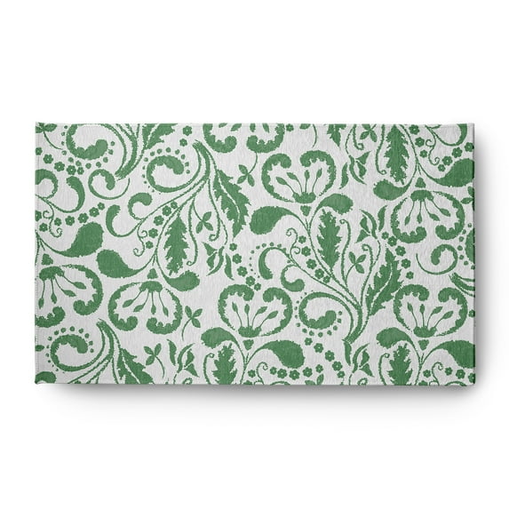 3' x 5' Simply Daisy Aurora French Country Chenille Area Rug, Green