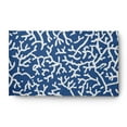 thumbnail image 1 of 3' x 5' Simply Daisy Seaweed Beach Style Chenille Area Rug, Nautical Navy, 1 of 4