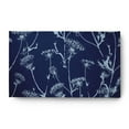 thumbnail image 1 of 3' x 5' Simply Daisy Windy Blossom Modern & Contemporary Chenille Area Rug, Navy, 1 of 4