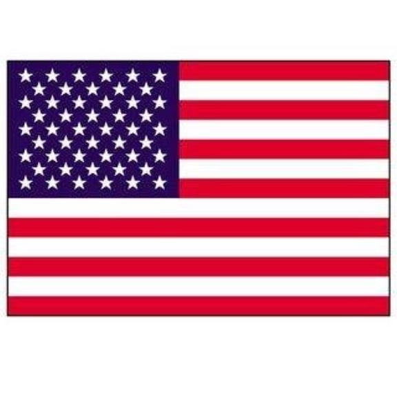 3' x 5' American Flag w/Pole Sleeve - Nylon