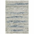 thumbnail image 1 of 3 x 5 ft. Abstract Power Loom Machine Made Stain Resistant Rectangle Area Rug, Multi Color, 1 of 1