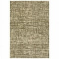 thumbnail image 1 of 3 x 5 ft. Beige Brown Tan & Blue Green Abstract Power Loom Stain Resistant Rectangle Area Rug - Blue Green - 3 x 5 ft., 1 of 1