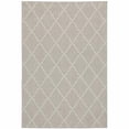 thumbnail image 1 of 3 x 5 ft. Gray & Ivory Trellis Indoor & Outdoor Area Rug, 1 of 1