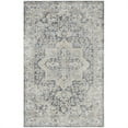 thumbnail image 1 of 3 x 5 ft. Gray Oriental Power Loom Washable Rectangle Area Rug, 1 of 1