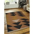 thumbnail image 1 of 3 x 5 ft. Handmade Contemporary Hand Woven Flat Weave Kilim Wool Rectangle Area Rug, Multi-Color, 1 of 1