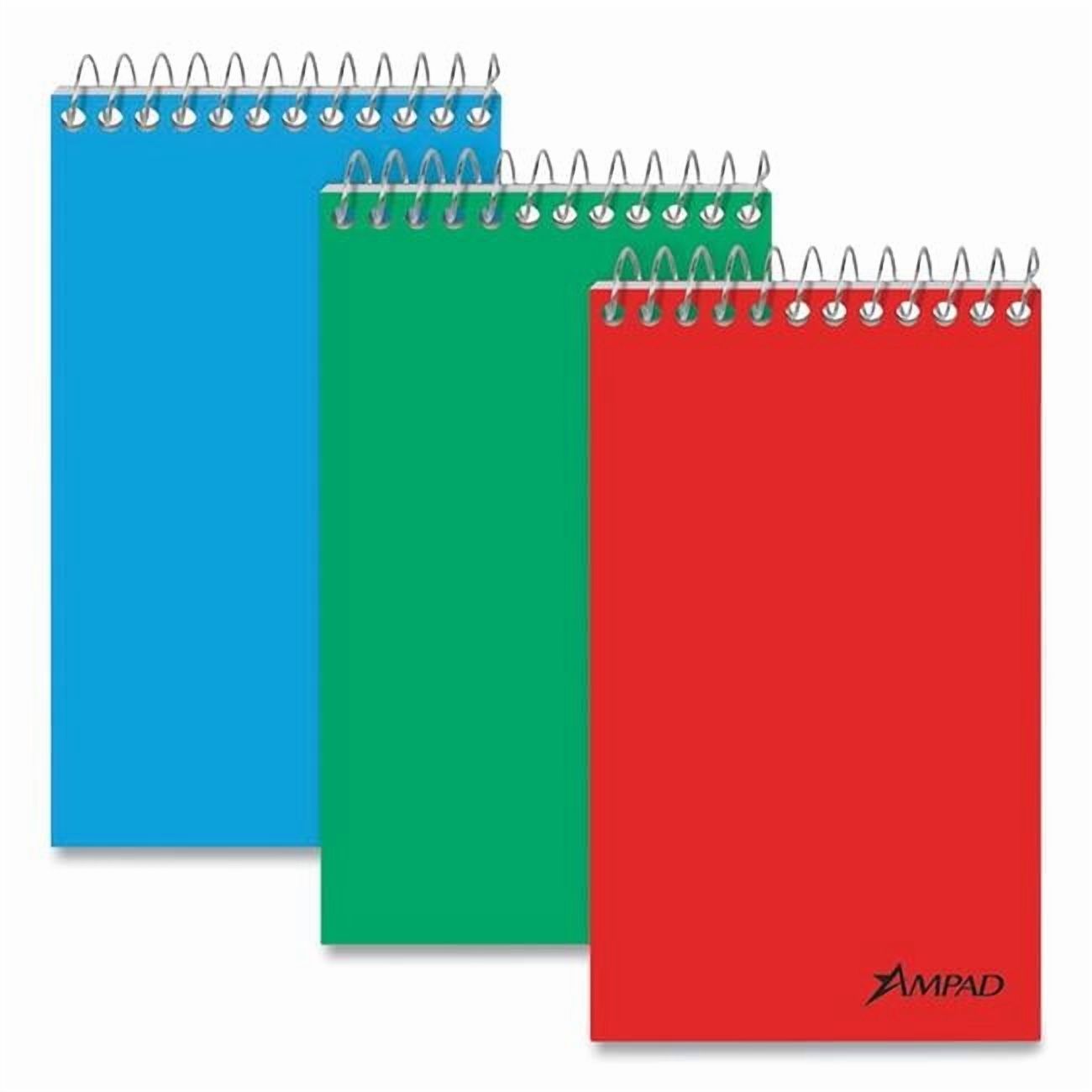 3 x 5 in. Narrow Rule Memo Pads, Assorted