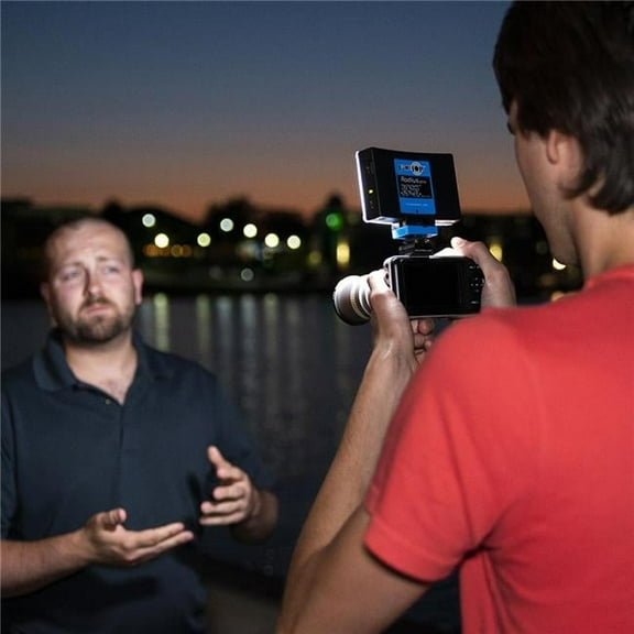 3 x 5 in. Pico Wide Angle Light with Curved Bicolor Dimmable Camera Light