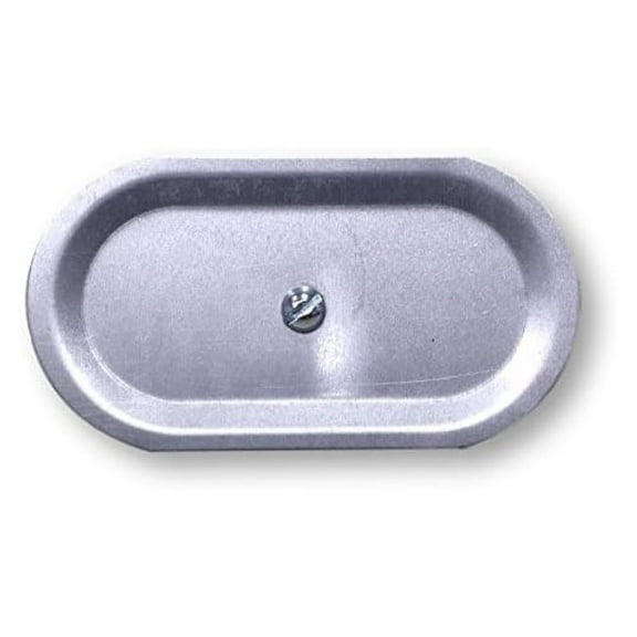 3 x 5 inch Oval Hand Hole Cover for Light Poles