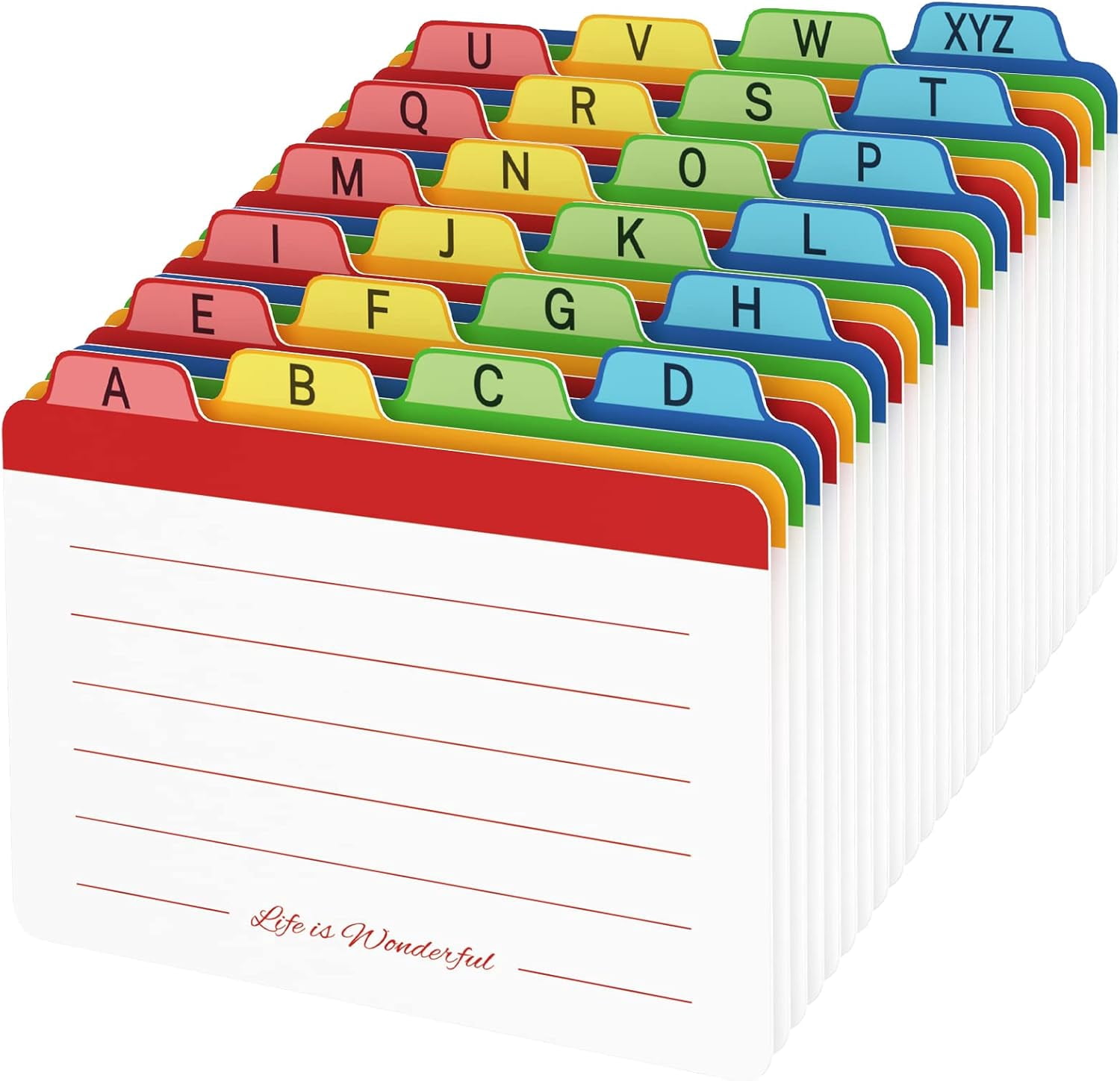 3x5 Recipe Card Dividers