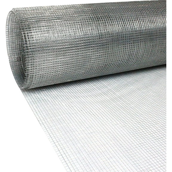 3' x 50' Galvanized Steel Hardware Cloth - 23 ga., 1/4" x 1/4" Mesh