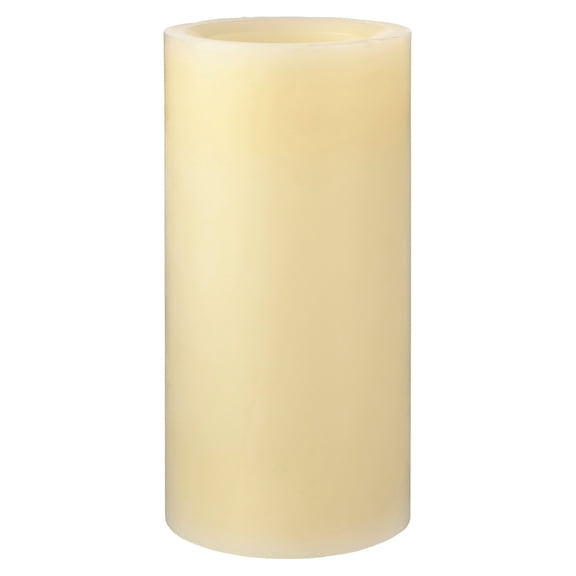 3" x 6" Cream LED Wax  Pillar Candle by Ashland