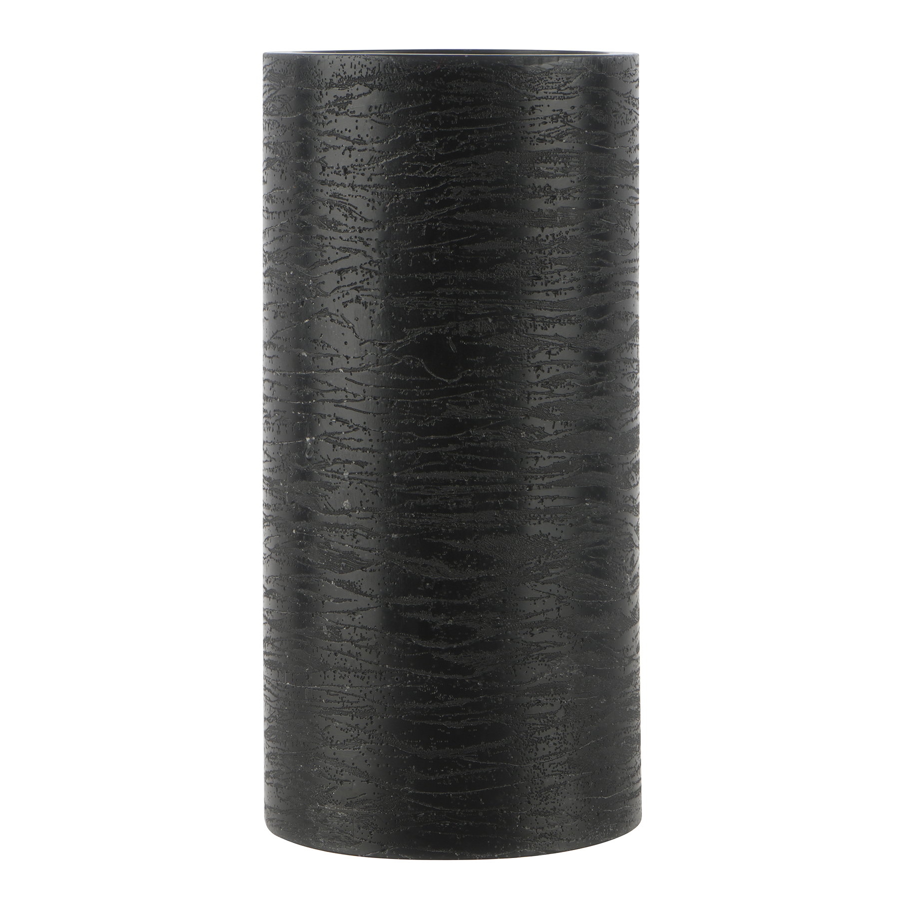 3" x 6" Rustic Black LED Pillar Candle by Ashland-Halloween Home Decor