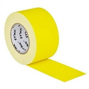 3" x 60 Yard 72mm x 55 m 11 mil STIKK Yellow Gaffers Tape No Residue Cloth Matte