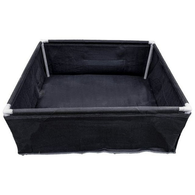 3' x 3' (67 gal) Fabric Grow Bed w/ PVC Frame, Raised Garden Bed