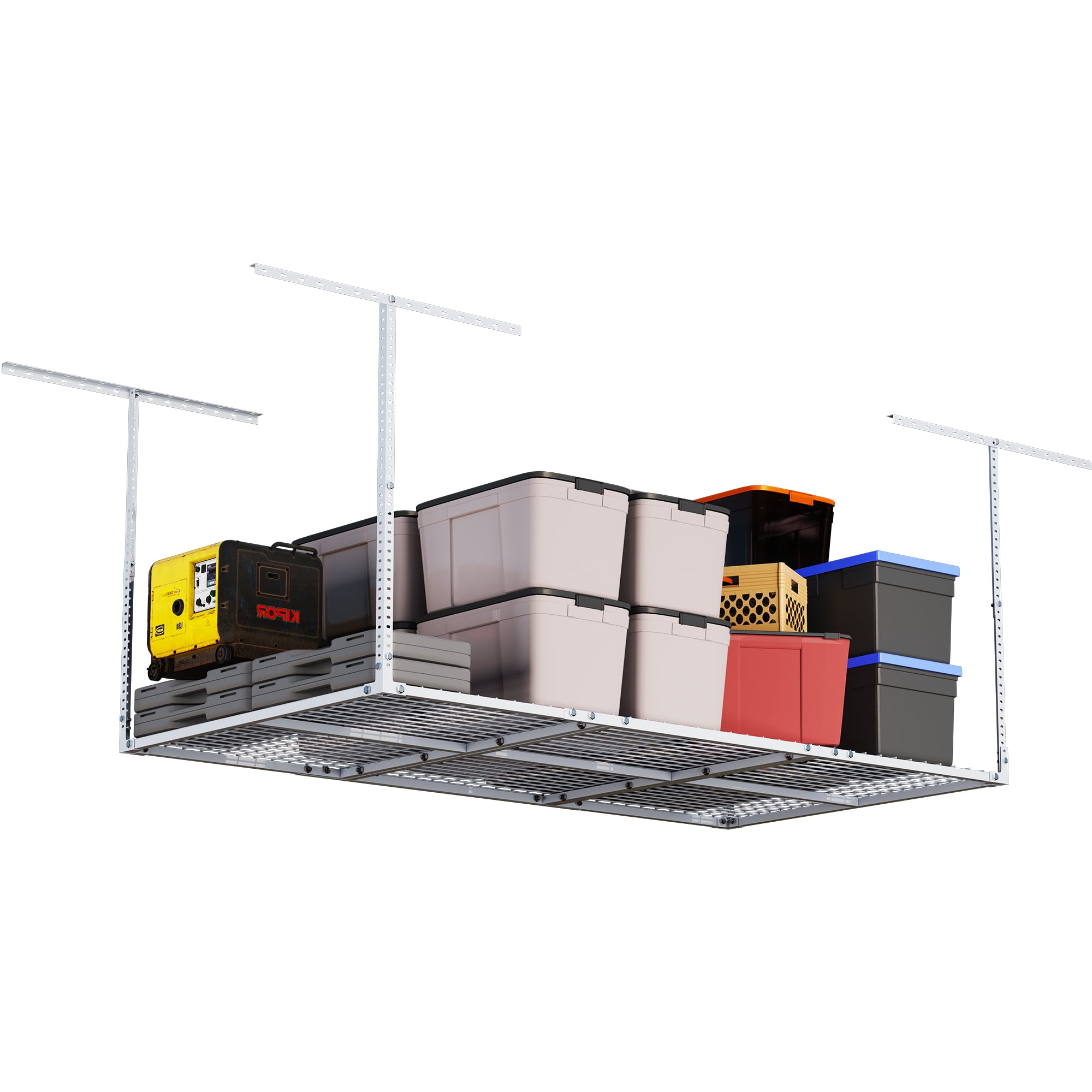 Adjustable Ceiling Rack 3 x 6FT Overhead Garage Storage Rack,Adjustable Ceiling Storage Racks ...