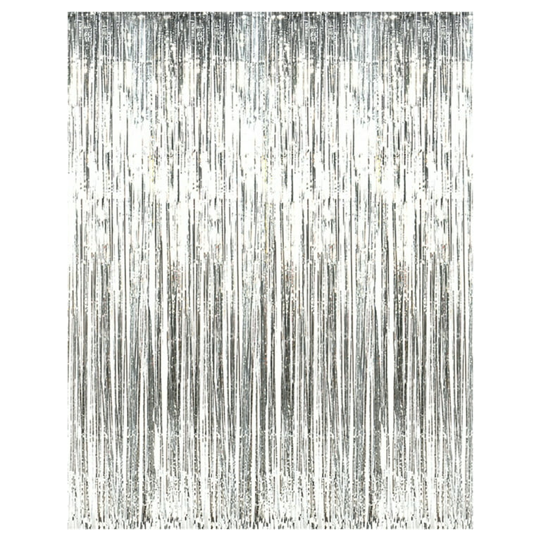 Silver Party Curtain