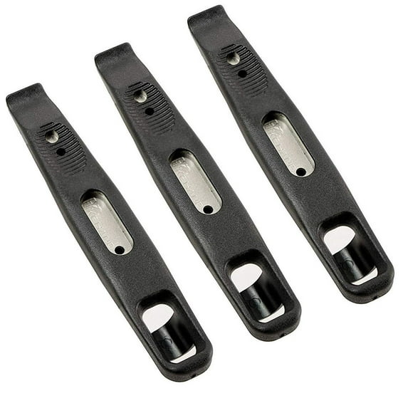 3 x BIKEHAND Bike Plastic Metal Boosted Tool Tire Levers - Remove Tire at Ease