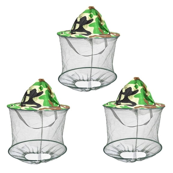 3 x Beekeeping Face Mask-camouflage