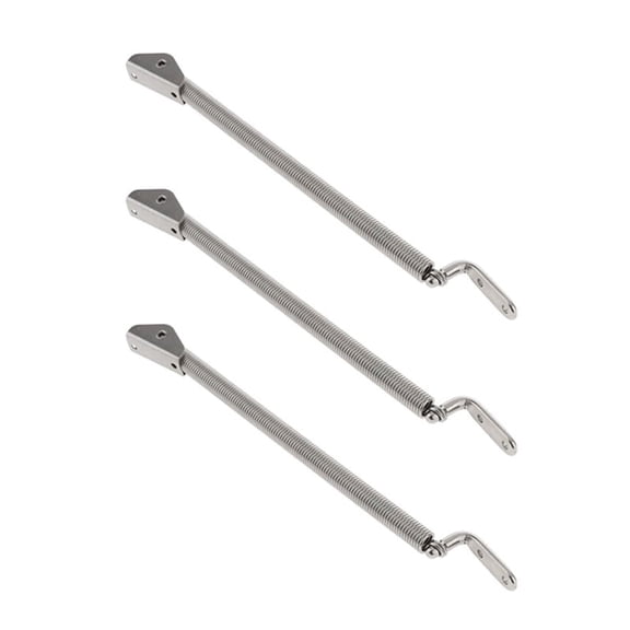 3 x Boat Hatch Spring-Silver