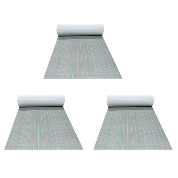 3 x Decking Sheet-Light Gray & Green