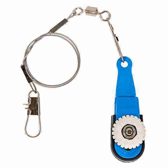 3 x Downrigger release clip-Blue Body&White Knob