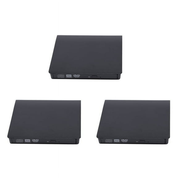 3X USB 3.0 Mobile External Case for 12.7mm CD DVD BD-ROM BD-RE Drive Useful