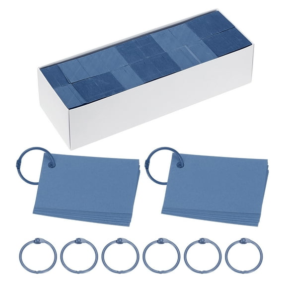 3"x2" Blank Paper Business Cards 3000 Pack Small Index Flash Cards Words Message Note Card Mini Paper Tags for DIY Craft Scrapbooking, Dark Blue