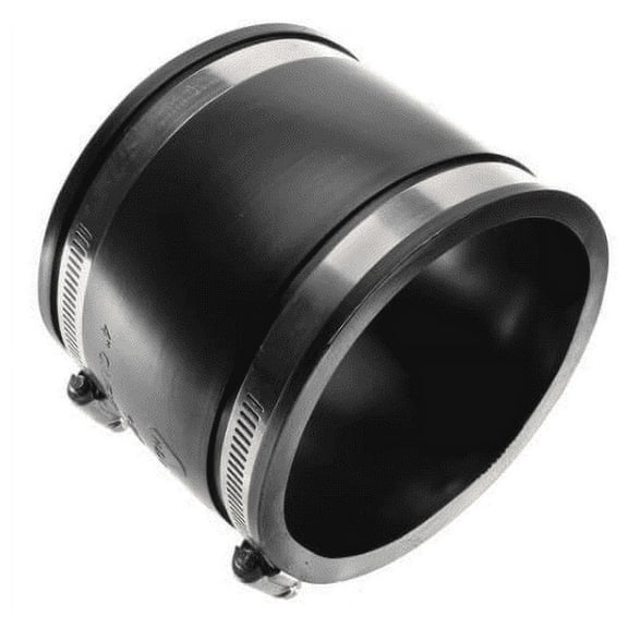 3"x3" Flexible Coupling with Stainless Steel Clamps (Rubber Coupling) pack of 1