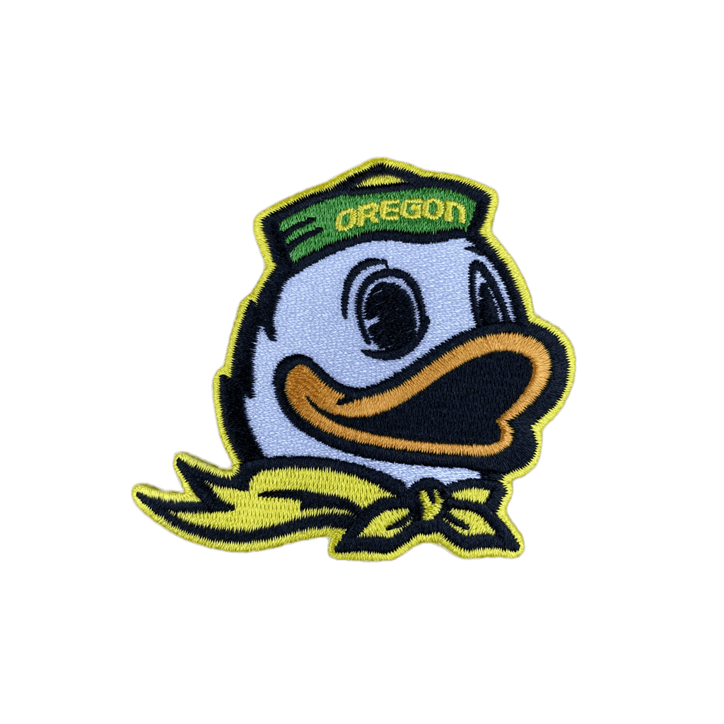 3”x3” Oregon DUCKS Mascot Embroidered Iron-On Patch - Walmart.com, image size:1024x1024