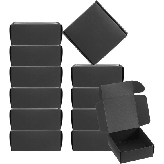 3"x3"x1.5" Paper Soap Box, 20 Pack Homemade Soap Boxes Square Presents Packaging