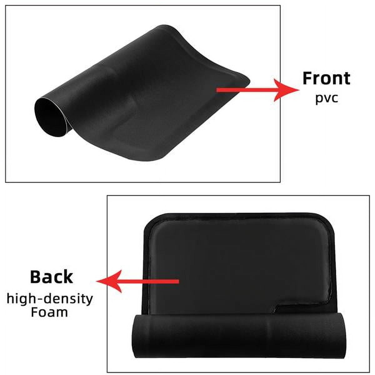 3'x4' Anti-Fatigue Salon Mat - 1/2" Thick PVC & High-Density Foam, Non-Slip, Reduces Standing Fatigue for Barber Shops