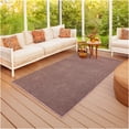 thumbnail image 1 of Koeckritz Rugs 3'x4' Soft Indoor/Outdoor Espresso Bound Area Rug Lightweight, Easy to Clean & Move, 1 of 8
