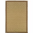 thumbnail image 1 of 3â€™x5â€™ Beige and Brown Plain Indoor Outdoor Area Rug, 1 of 5
