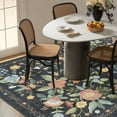 thumbnail image 1 of CHITOOMA 3'x5' Boho Area Rugs for Living Room, Machine Washable Stain Resistant Non-Shed Carpet, Floral Area Rug with Non-Slip Backing for Bedroom, Dining Room, Dorm, Office, 1 of 5