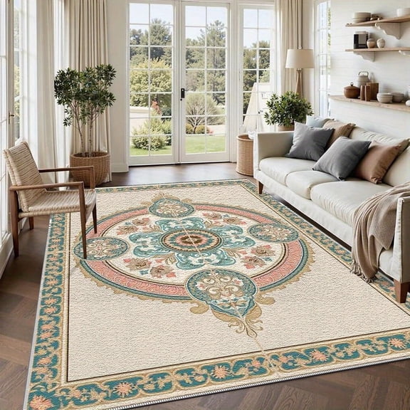 3'x5' Carpet Rug Christmas Carpet Runner Area Rug Runner Arrel Speckled Wool-Blend Area Rug Large Living Room Area Rug