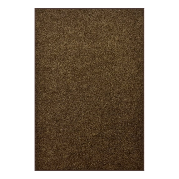 Koeckritz Rugs Grizzly Grass Pecan Brown Indoor/Outdoor Turf Area Rug, 3' x 5'