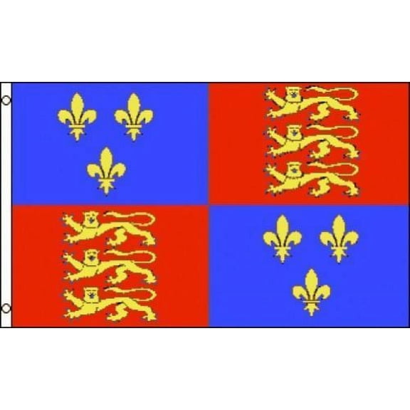 3'x5' Queen Elizabeth I Flag UK British Royal Coat Of Arms Monarchy England 3x5