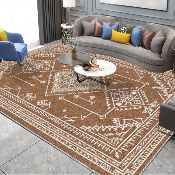 3'x5' Runner Carpet Persian Carpet Area Rug Non Slip Area Rug Runner Moody Area Rug