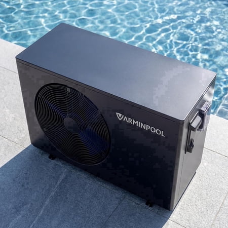 30,000 BTU Electric Pool Heater for Above Ground Pool Swimming Pool Heat Pump Inground Pool Heater 120V 8,000 Gallon Heating or Cooling WiFi Control Schedule