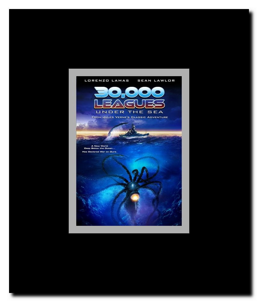 30 000 Leagues Under the Sea Framed Movie Poster