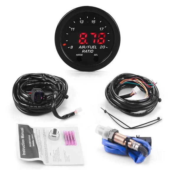 30-0300 X-Series Wideband O2 Air Fuel Ratio Gauge LSU 0258017025 Oxygen Sensor