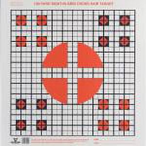 .30-06 Outdoors 100 Yard Sight-In Grid Target Blue / Orange (20 Count)