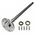 thumbnail image 1 of 30.06 in. Long 30 Spline Carrier 5 x 4.75 in. Bolt Pattern Steel Axle Shaft for 1968-1972 Chevelle - Natural, 1 of 1
