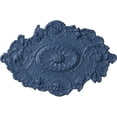 thumbnail image 1 of 30 1/2"W x 20"H x 1 1/2"P Strasbourg Ceiling Medallion, Hand-Painted Americana, 1 of 4