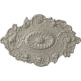 thumbnail image 1 of 30 1/2"W x 20"H x 1 1/2"P Strasbourg Ceiling Medallion Pearl White Finished, 1 of 4