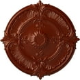 thumbnail image 1 of 30 1/8"OD x 1 1/2"P Attica Acanthus Leaf Ceiling Medallion Firebrick Finished, 1 of 6