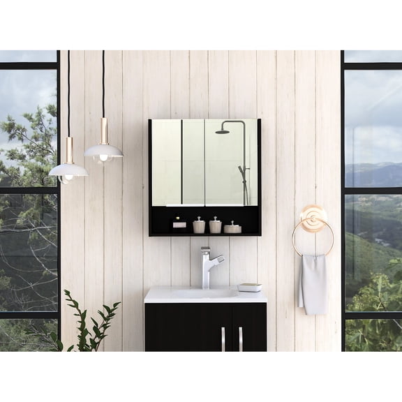 30.10 lb Weight - Two-Door Mirror Function - Morning Preparation - Quick Access to Items