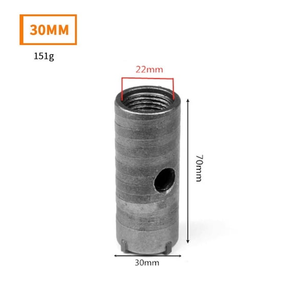 30-100mm SDS Shank Concrete Electric Hollow Core Drill Bit Stone Wall Power Tool Accessories Replacement