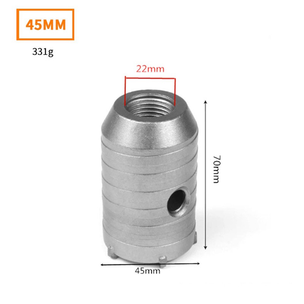 30-100mm SDS Shank Concrete Hole Saw Electric Hollow Core Drill Bit ...